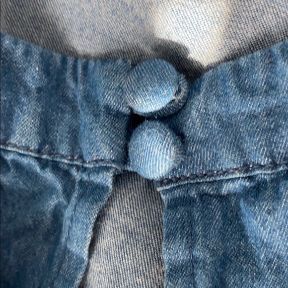 SOLD ❌ Backless Denim Crop Tank - Picture 7 of 7